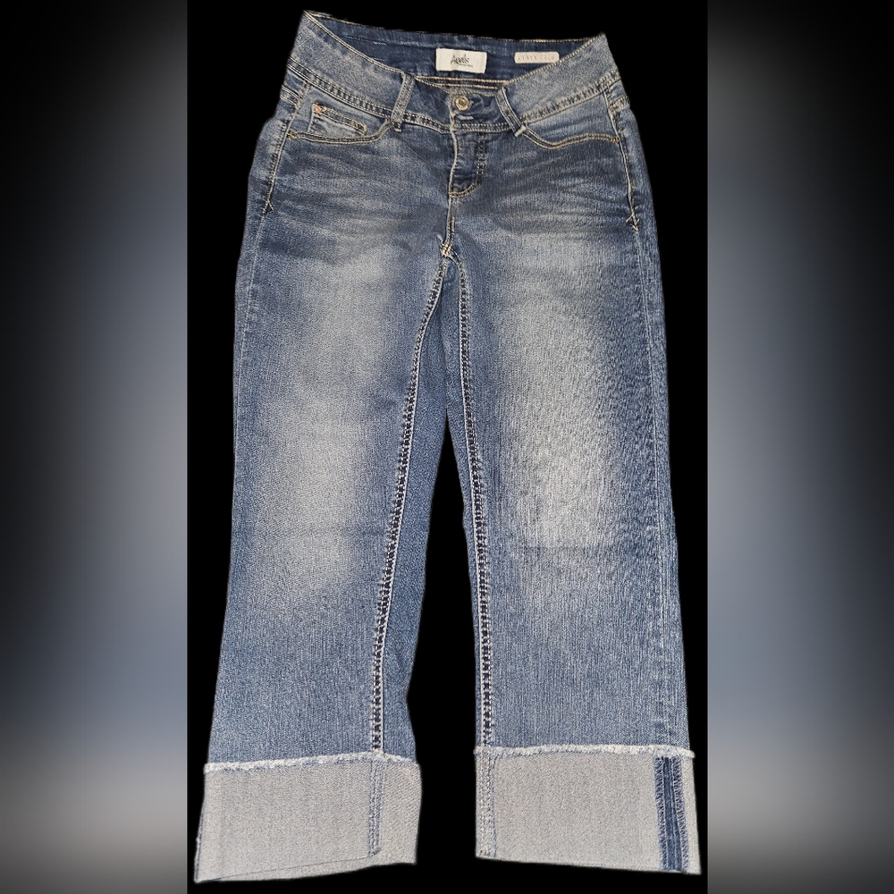 Stylish Light Blue Women's Straight Leg Jeans